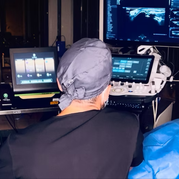 Tenex ultrasound-guided tendon procedure